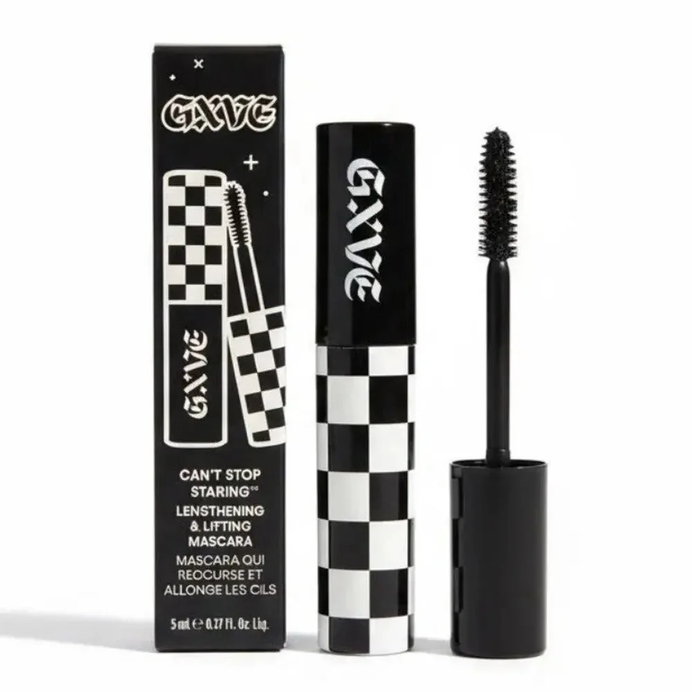 2x GXVE Gwen Stefani Can't Stop Staring Lengthening & Lifting Mascara TRAVEL 5ml